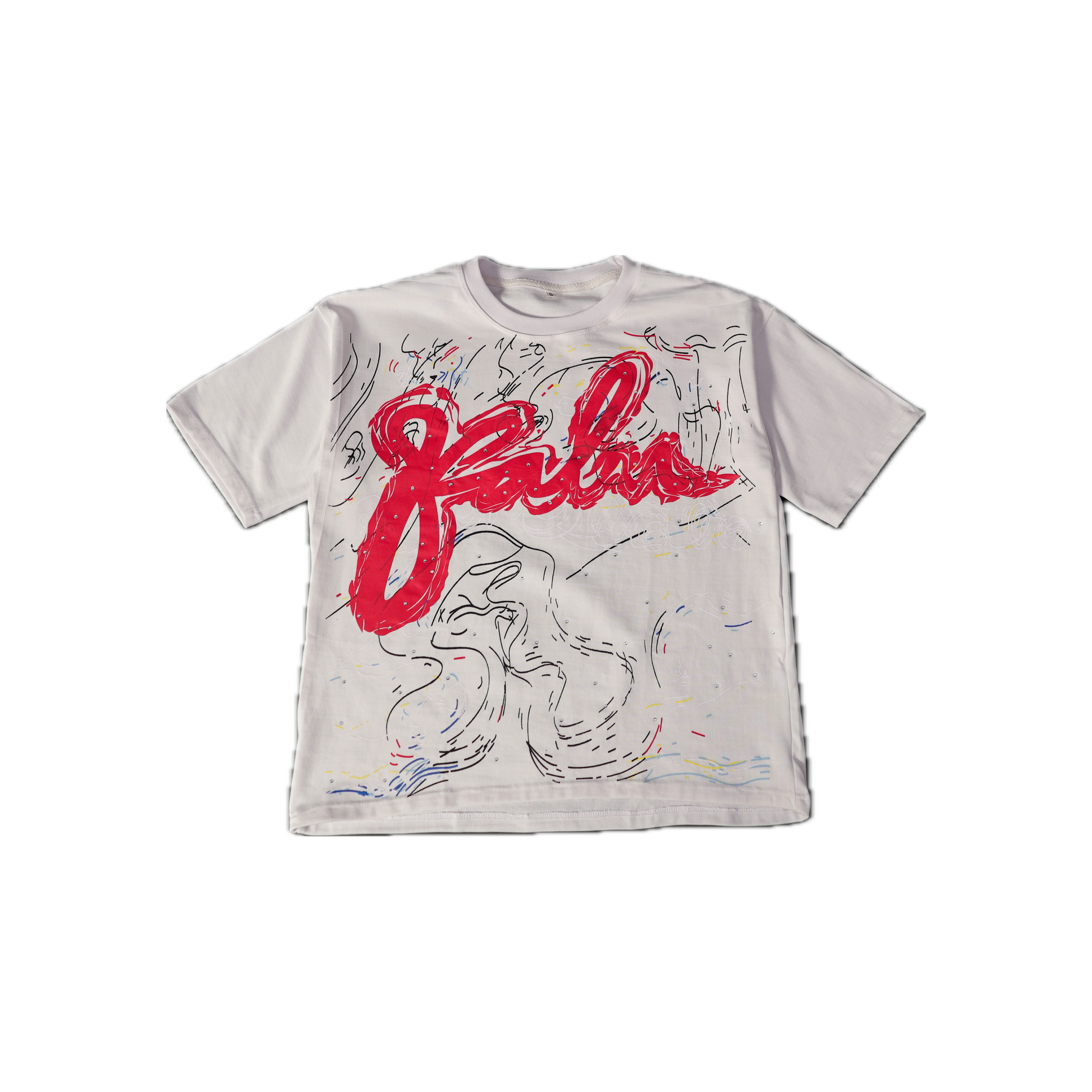 Original Kalm Gemstone Tee Red